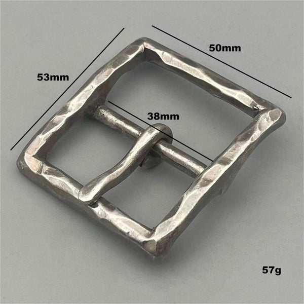925 Sterling Silver Buckle,Premium Leather Belt Buckle,Leather Craft Belt Hardwares
