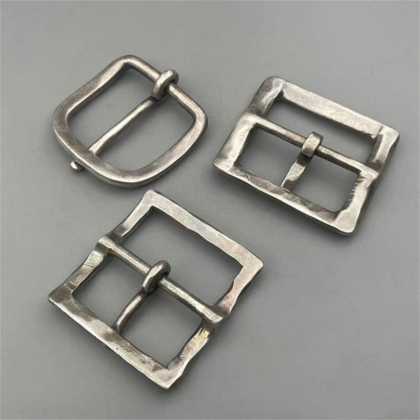 925 Sterling Silver Buckle,Premium Leather Belt Buckle,Leather Craft Belt Hardwares