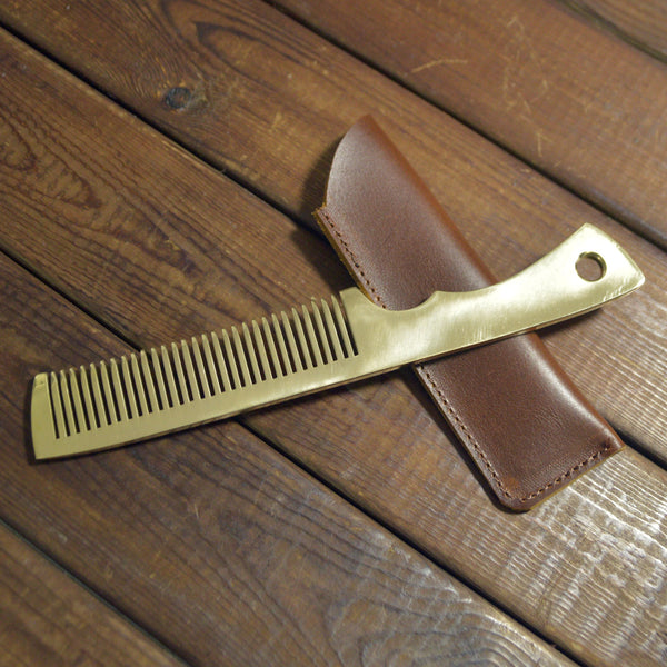 Handmade Brass Hair Comb Women Men Premium Hair Brush Combs