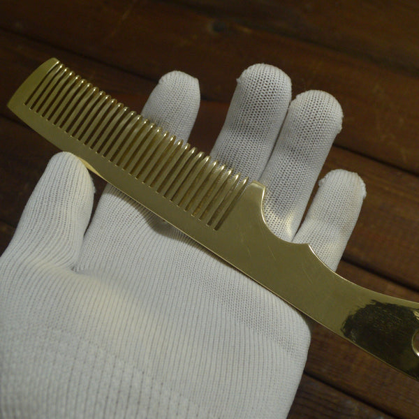 Handmade Brass Hair Comb Women Men Premium Hair Brush Combs