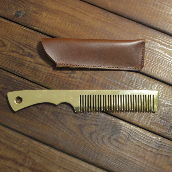 Handmade Brass Hair Comb Women Men Premium Hair Brush Combs