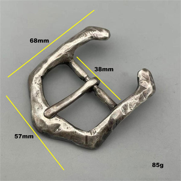 925 Sterling Silver Buckle,Premium Leather Belt Buckle,Leather Craft Belt Hardwares