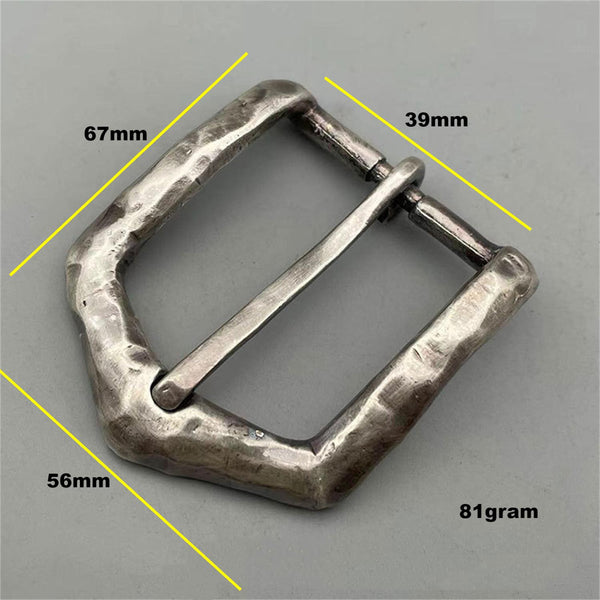 925 Sterling Silver Buckle,Premium Leather Belt Buckle,Leather Craft Belt Hardwares