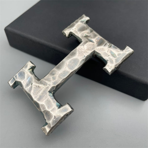 925 Sterling Silver Buckle,Premium Leather Belt Buckle,Leather Craft Belt Hardwares