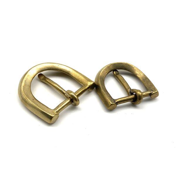 Copper Casted D Buckle Loop Women Classic Belt Buckles Bag Fastener Closure Buckle