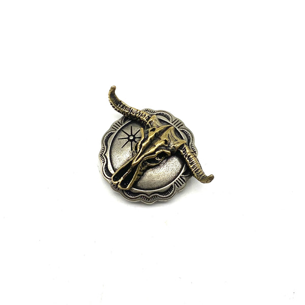 Bull Conchos Screw Back Leather Repairing Button Studs