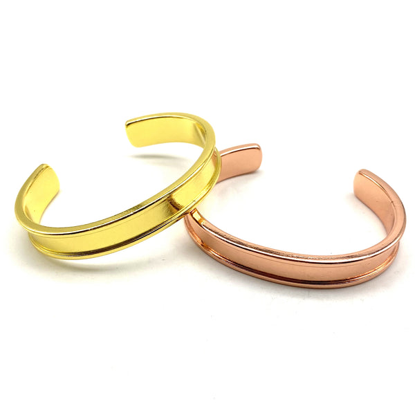 DIY Cuff Bracelet Blank Leather Bracelet Hardware