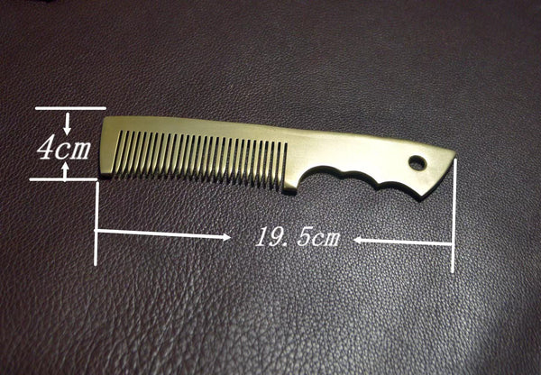 Handmade Brass Hair Comb,Hair Brush,Gift for Father&Mother,Birthday Gift