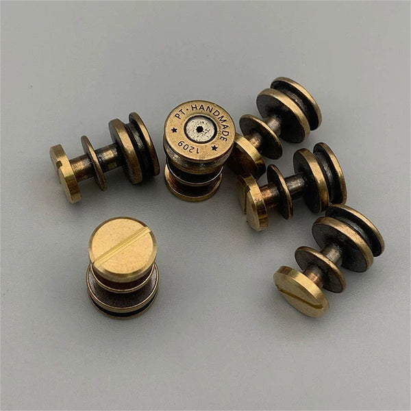 Brass Bullets Rivets Leather Martin Boot Fastener Rivet