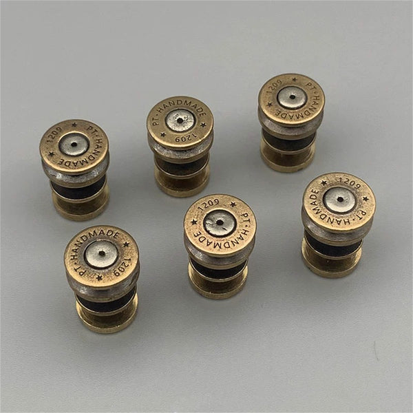 Brass Bullets Rivets Leather Martin Boot Fastener Rivet