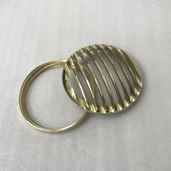 Motorcycle Brass Headlight Cover,Iron 883/Forty-Eight/XL 1200