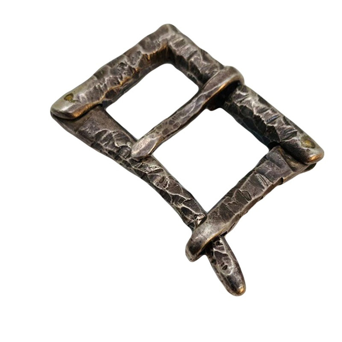 Vintage Finish Sterling Silver Buckle Quick Release Fireman Belt Buckl