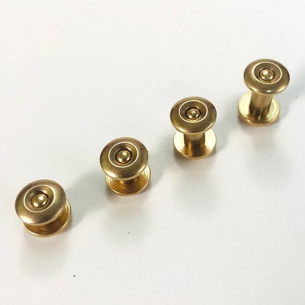 Brass Chicago Screw Rivets Leather Bag Screw Post 3.5/5.5/7.5/9.5mm