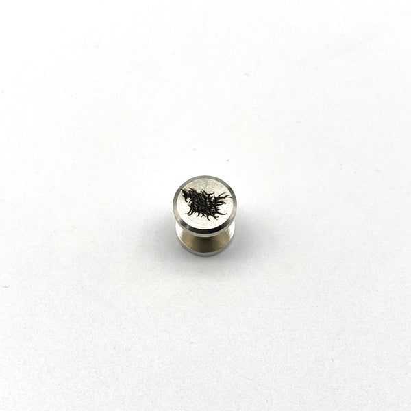 Custom Logo&Text Leather Screw Rivets Silver Chicago Rivets