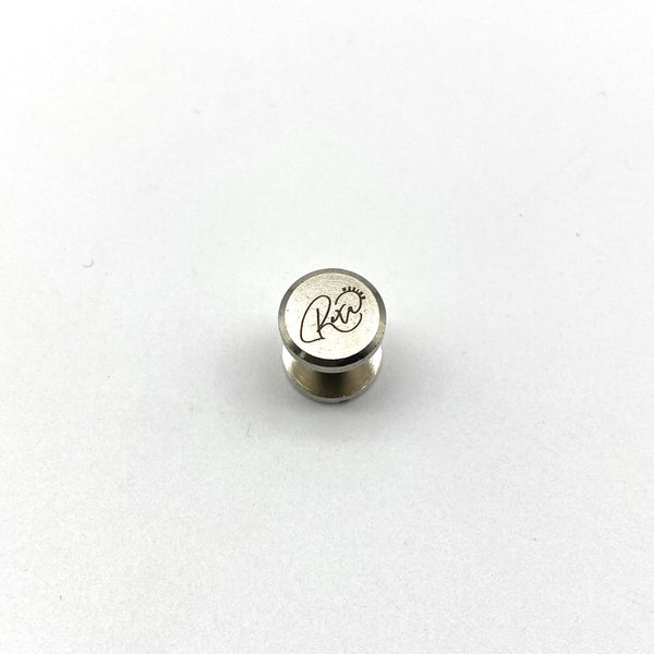 Custom Logo&Text Leather Screw Rivets Silver Chicago Rivets
