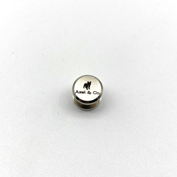 Custom Logo&Text Leather Screw Rivets Silver Chicago Rivets