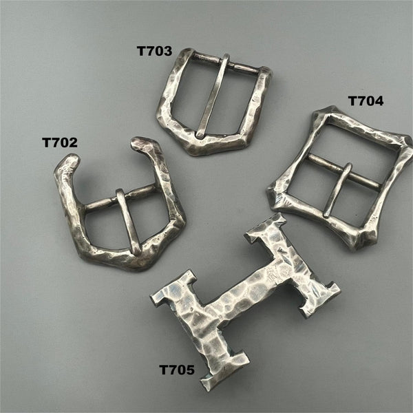 925 Sterling Silver Buckle,Premium Leather Belt Buckle,Leather Craft Belt Hardwares