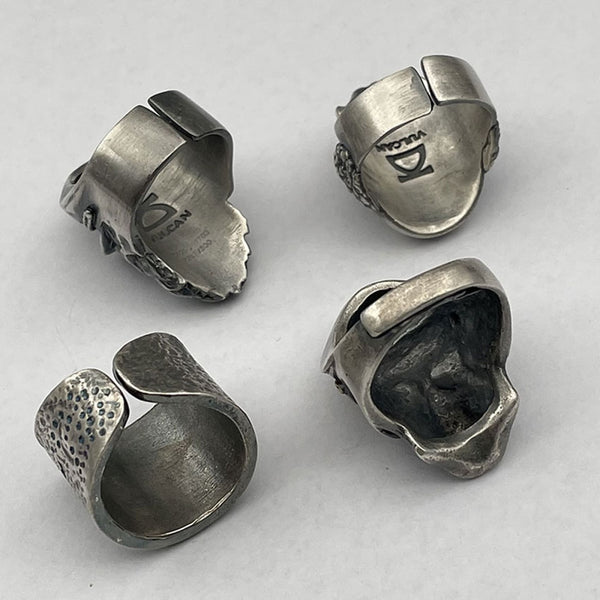Pirate Skull 925 Sterling Silver Ring Men Gifts - Rings