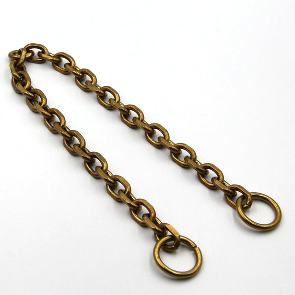 Dog Choke Collar Brass Chain Dog Necklace