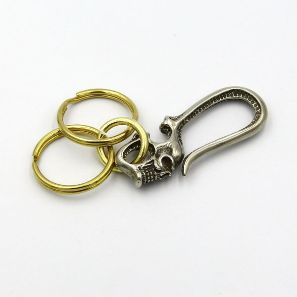 Skull Key Chain Holder - Metal Field