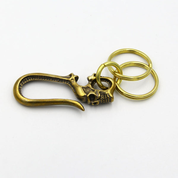 Skull Key Chain Holder - Metal Field