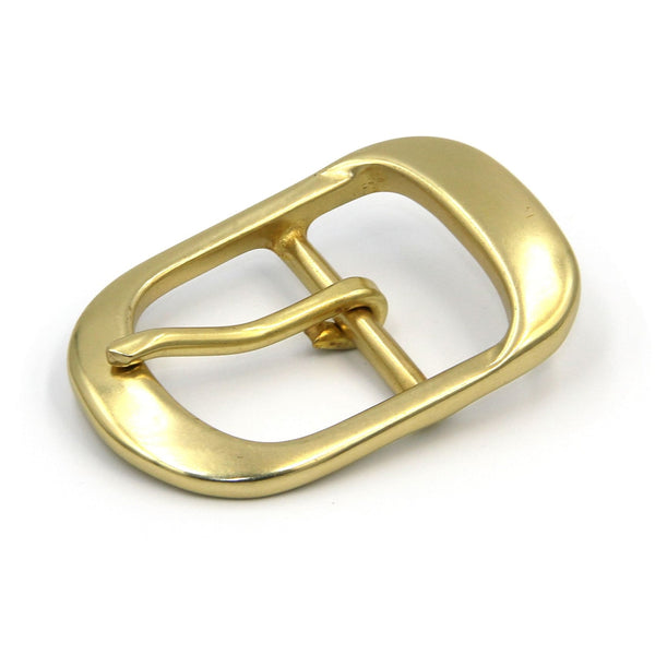 Solid Brass Long Pin Buckle 40mm - Metal Field Shop