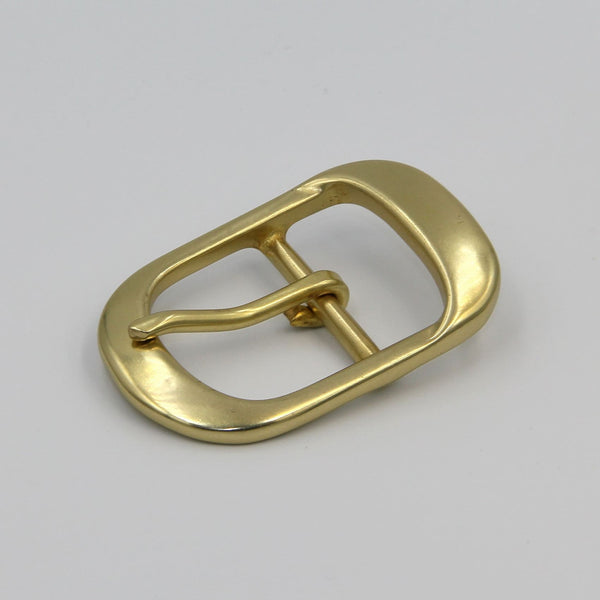 Solid Brass Long Pin Buckle 40mm - Metal Field Shop