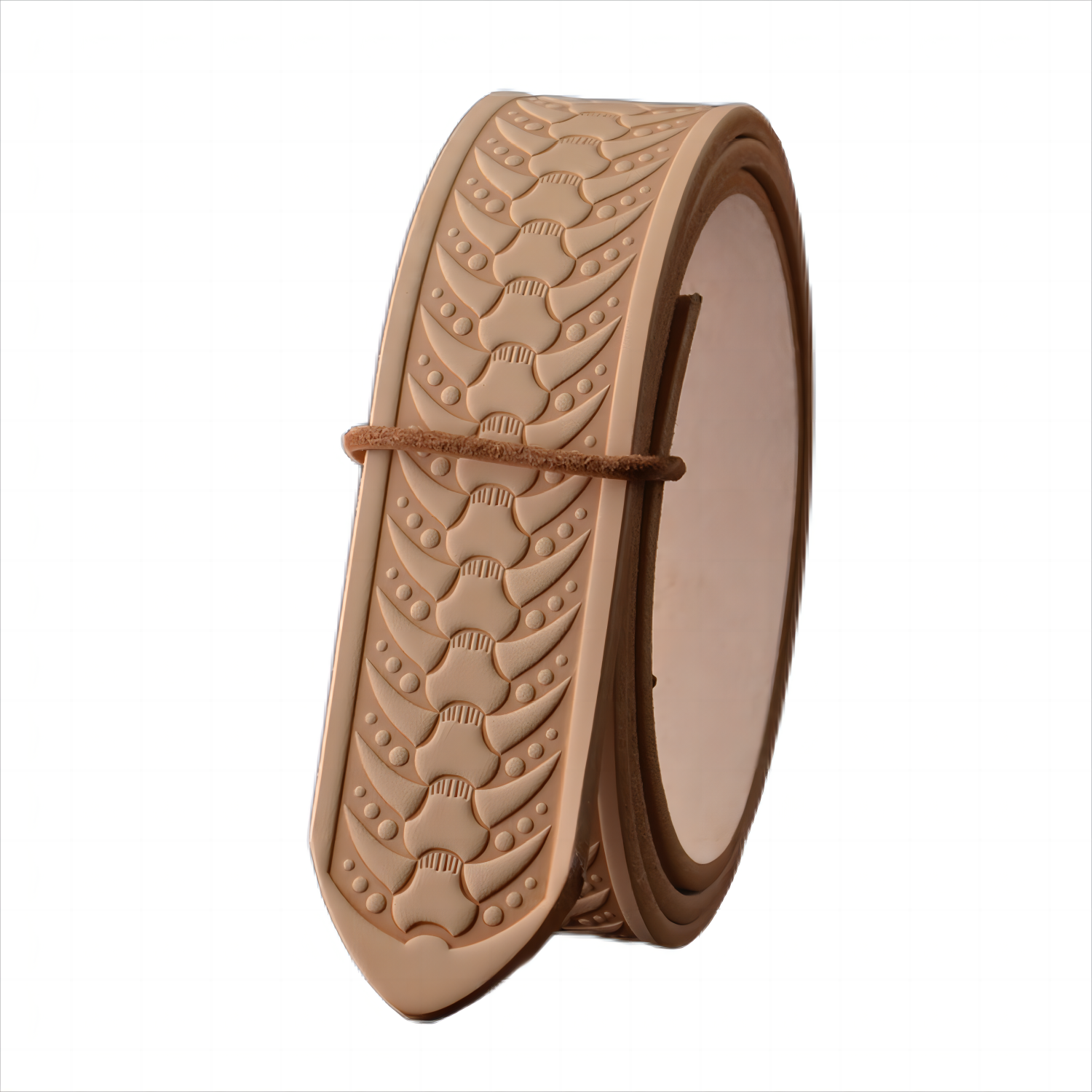 [MCM]★韓国人気★Aren Embossed Leather Epoxy Laurel Belt MCM]☆韓国人気☆Aren Embossed Leather Epoxy Laurel Belt