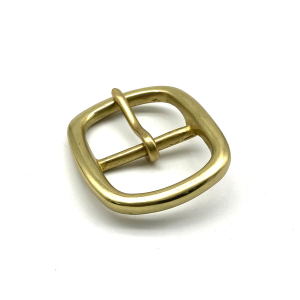 35mm Brass Centre Bar Buckles Women Men Leather Belt Buckle<br>