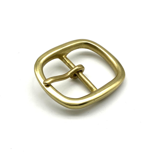 35mm Brass Centre Bar Buckles Women Men Leather Belt Buckle<br>