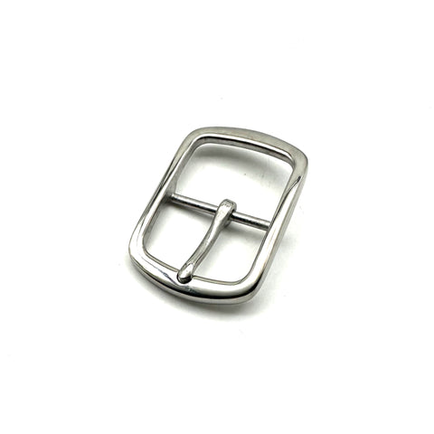 Stainless Steel Shiny Belt Buckle Leather Belt Fasten Hardwares