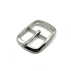 Stainless Steel Shiny Belt Buckle Leather Belt Fasten Hardwares 40mm