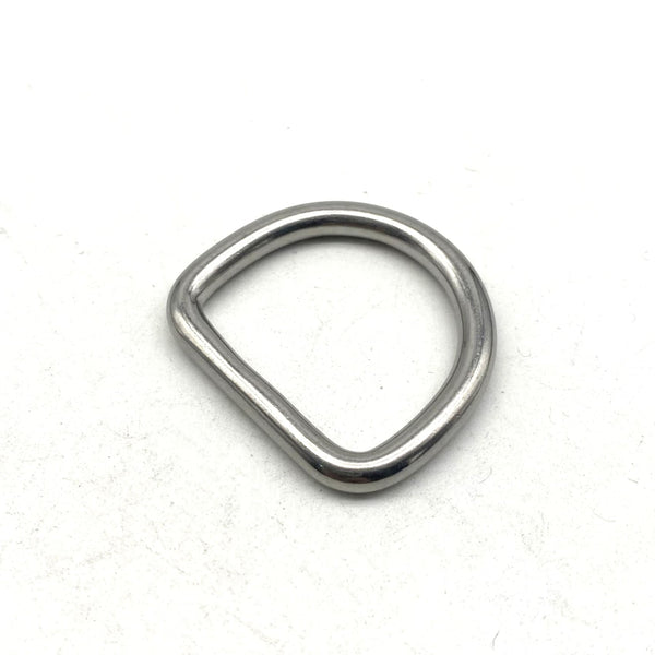 5mm Wire Stainless D Ring Seamless D Loop 25-30-35-40-43-49mm - BELT LOOP