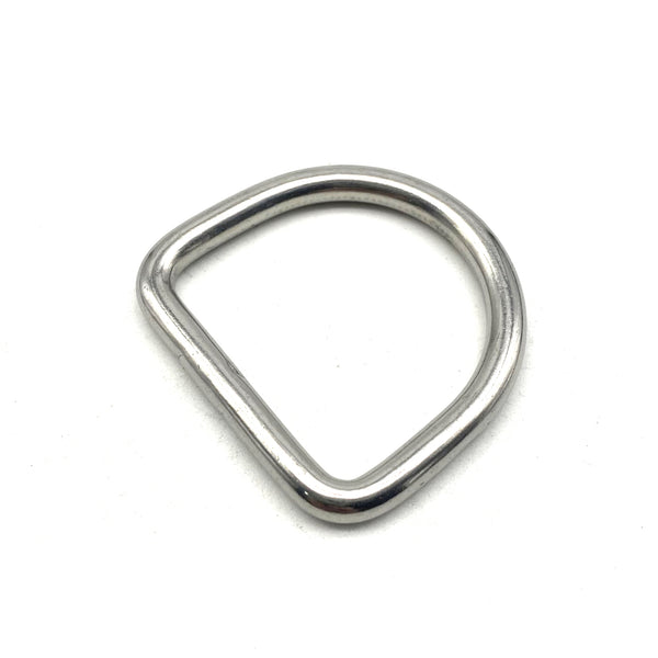 5mm Wire Stainless D Ring Seamless D Loop Sailboat D Rings 25-30-35-40-43-49mm