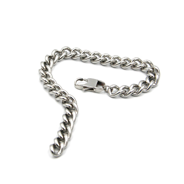 Men's Fashion Bracelet Handmade,Stainless Bracelet,Curb Chain Bracelet