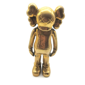 KAWS Bear Sculpture Brass Decor Ornament Statue House&Office Improvement Figurine 