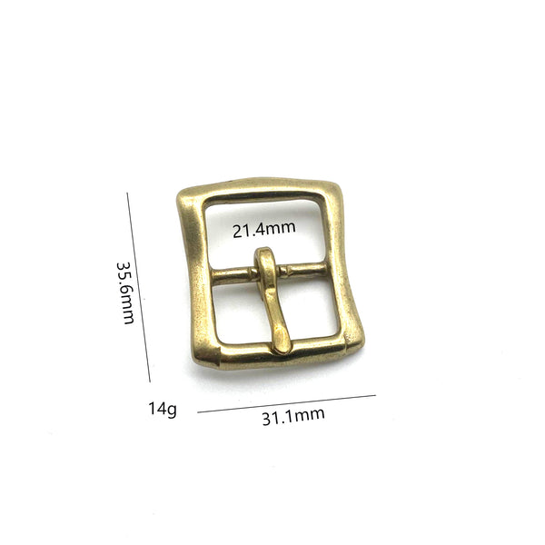 Bag Brass Buckle Leather Strap Fastener Buckle Dog Collar Buckles