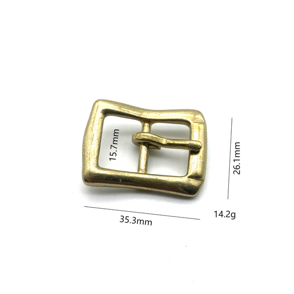 Bag Brass Buckle Leather Strap Fastener Buckle Dog Collar Buckles
