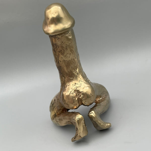 Brass Penis Sculpture,Dick Statue,Student Room Decor,Living Room Decorative Ornaments Ornaments,Christmas Gifts
