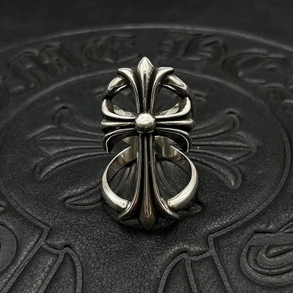 CH Sterling Silver Ring Men Women Fashion Rings