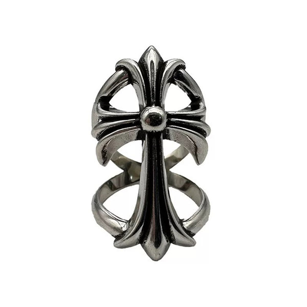 CH Sterling Silver Ring Men Women Fashion Rings
