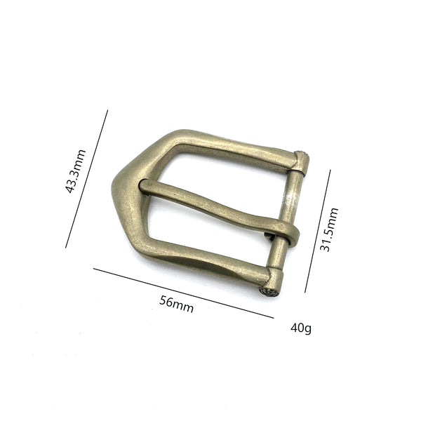 Rustic Copper Belt Buckle 31mm Leather Belt Fastener Hardwares