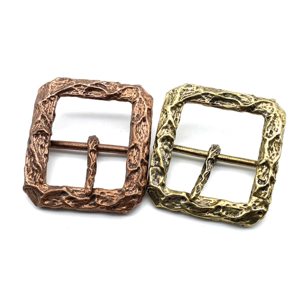 Ugly Copper Casted Buckle Durable Belt Buckle Leather Bag Fastener Buckle