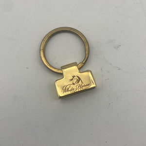 Custom Brand Leather Key Fob Premium Brass Keychain Cover Auto Keychain Holder
