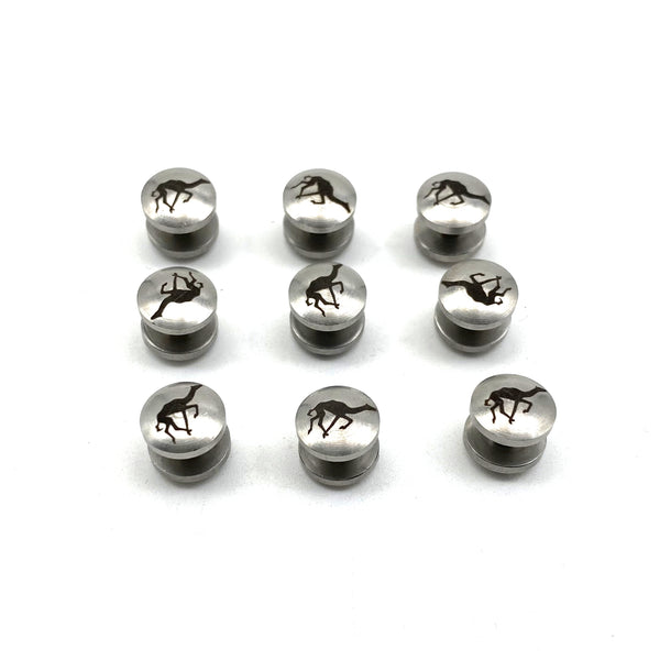 Custom Stainless Chicago Rivets Personalized Brand Leather Fastener Rivet