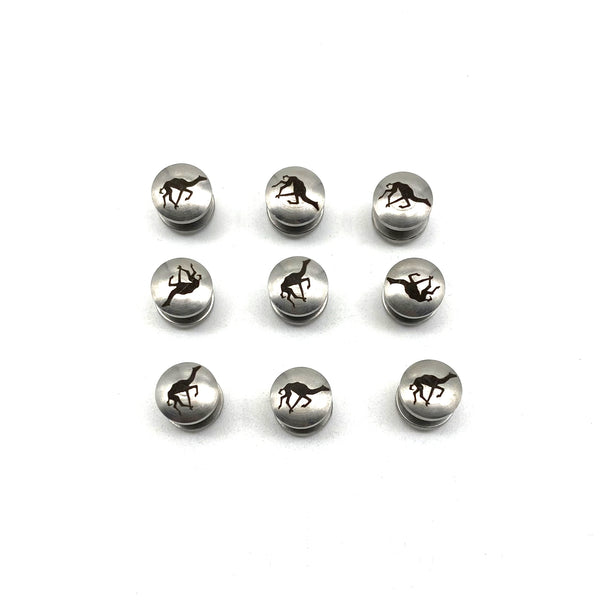 Custom Stainless Chicago Rivets Personalized Brand Leather Fastener Rivet