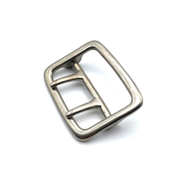 45mm Brass Double Prong Buckle Sam Browne Buckle Large Strap Fastener Buckle