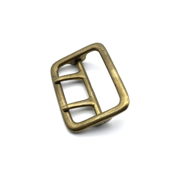 45mm Brass Double Prong Buckle Sam Browne Buckle Large Strap Fastener Buckle
