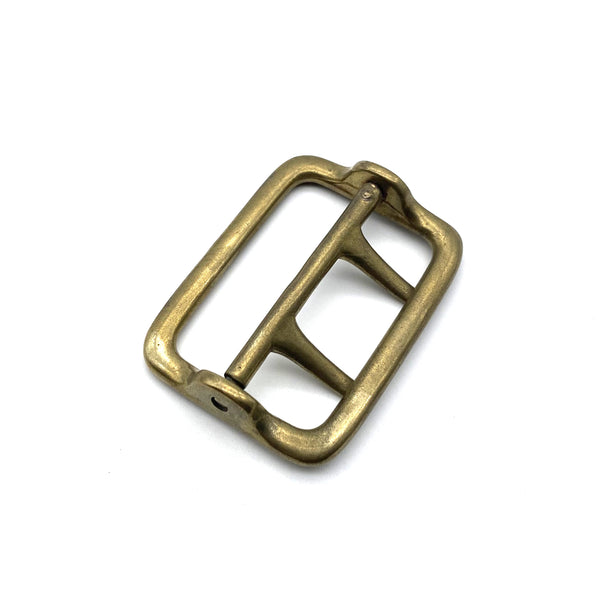 45mm Brass Double Prong Buckle Sam Browne Buckle Large Strap Fastener Buckle