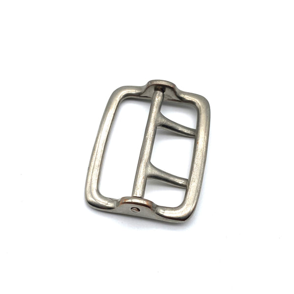 45mm Brass Double Prong Buckle Sam Browne Buckle Large Strap Fastener Buckle